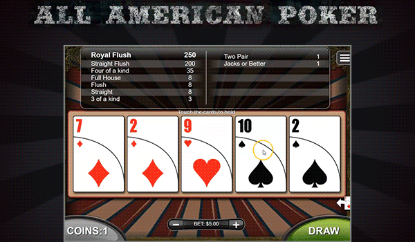 all american poker
